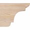 Ekena Millwork New Brighton Smooth Rafter Tail, Douglas Fir, 5 1/2"W x 10"H x 12"L RFT06X10X12NEB00SDF - alternate 2
